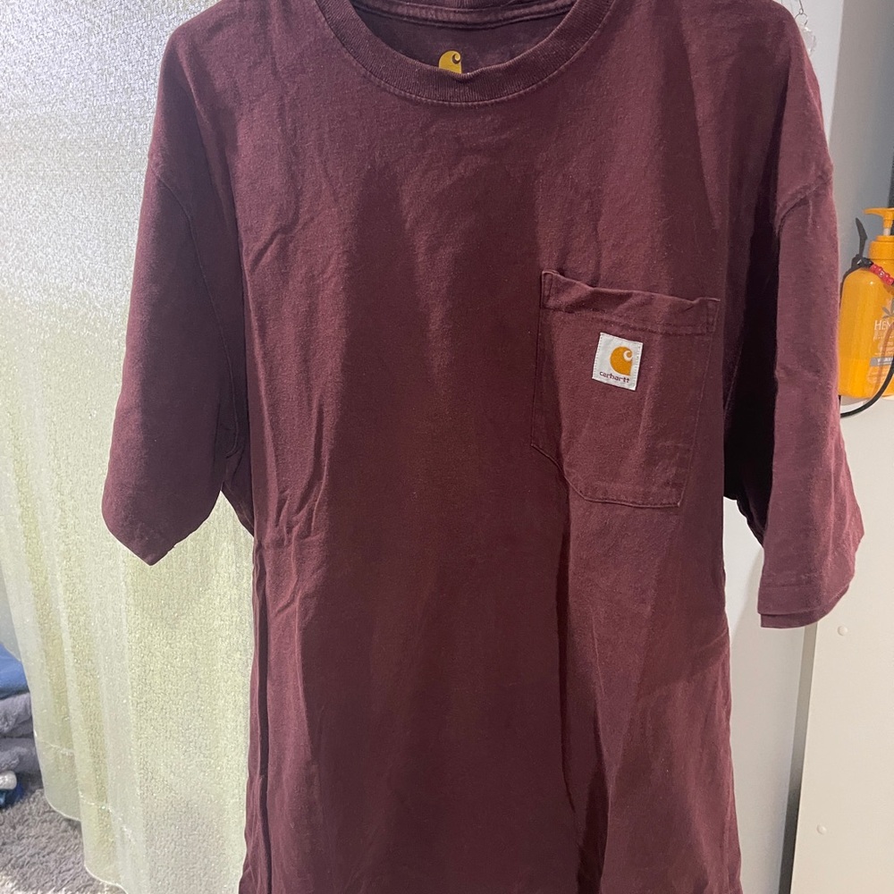 Carhartt Burgundy XL Shirt
